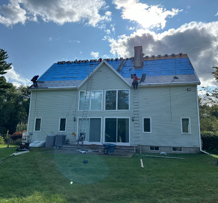 New roof install