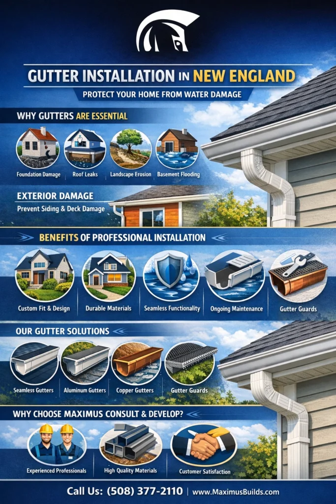 Gutter Installation in New England