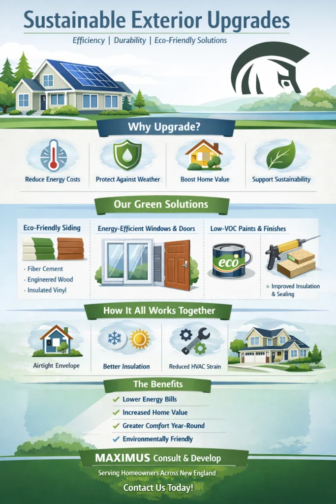 Sustainable Exterior Upgrades