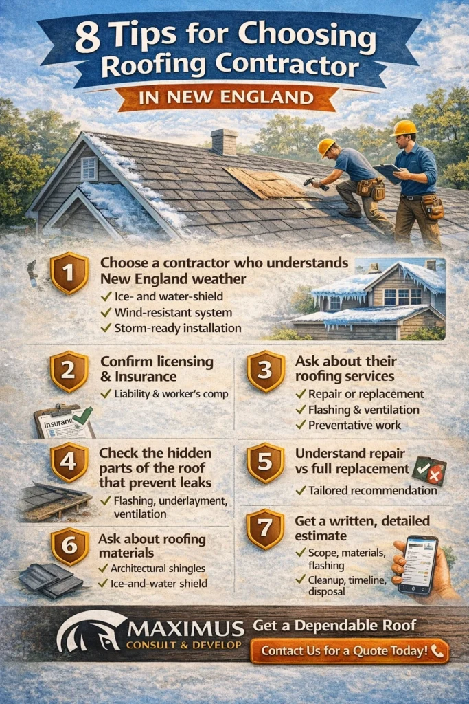 Roofing Contractor in New England