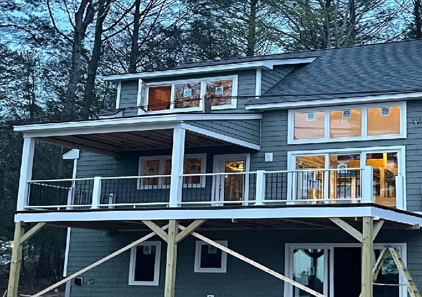 Professional construction services in Sutton for custom home additions and renovations